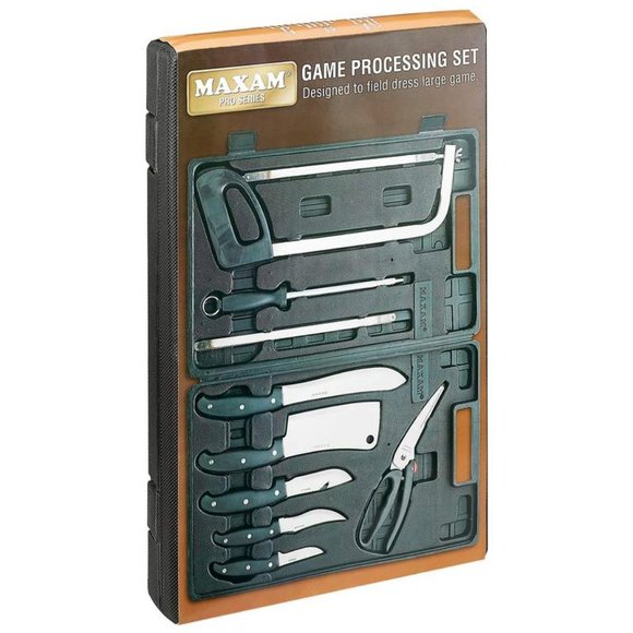 Butcher Set for Hunters - 13pc Game Processing - Gift For Hunters - Picture 2 of 6